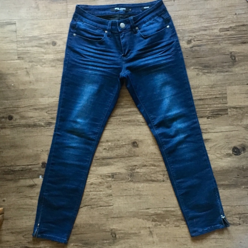 Max Skimmer Ankle Zip Jeans